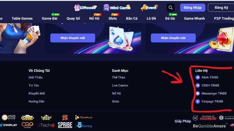 Người chơi có thể liên hệ Tin88 qua Telegram để nhận hỗ trợ