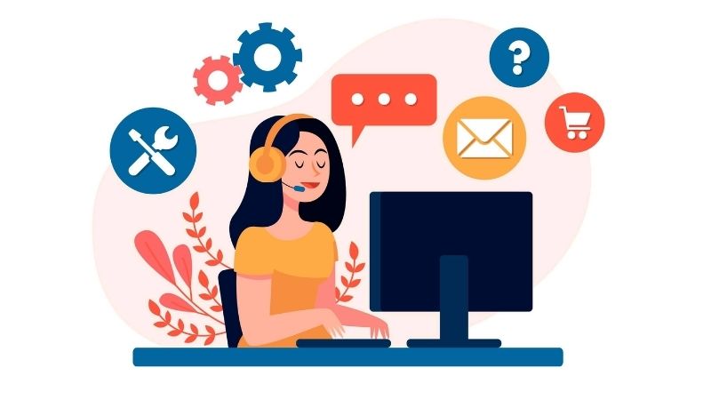Người chơi liên hệ nhà cái để được giải đáp thắc mắc