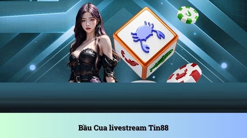 Bầu Cua livestream Tin88: Game hấp dẫn, dealer xinh