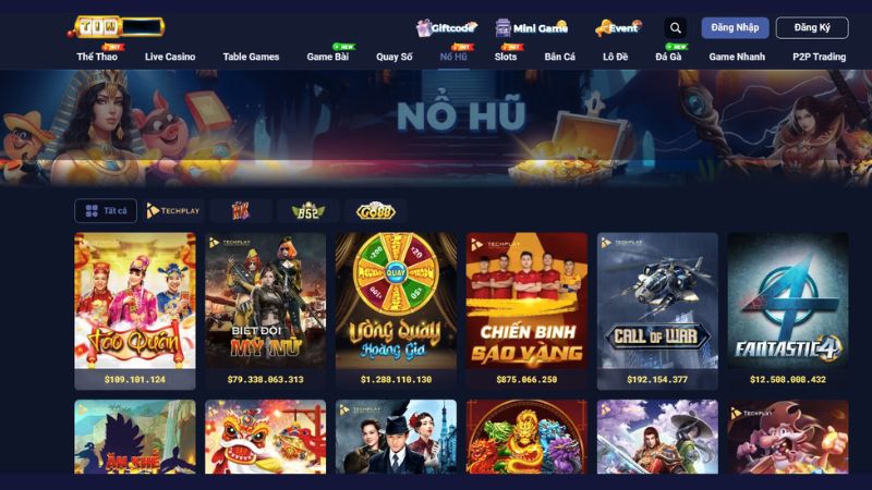 nổ hũ đổi thưởng tại tin88